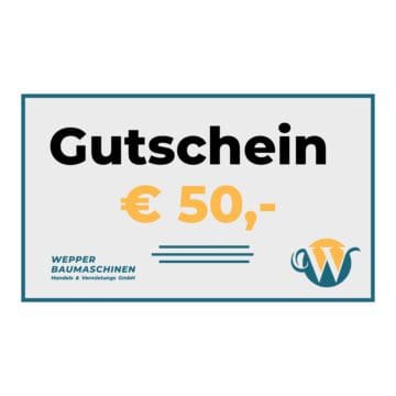 Wepper GmbH Gutschein - 50 EUR