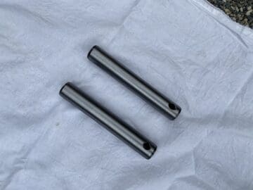 2 Stück Bolzen zur Schaufelmontage XN16-20 Minibagger