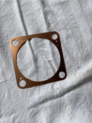 Messingdichtung zu 1 Zylinder Koop, Changchai Motore Minibagger XN08-12