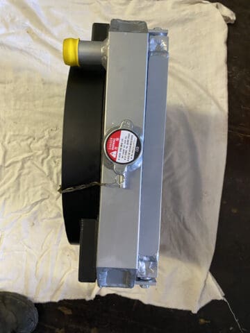 Öl- Wasserkühler für YANMAR 3 Zylinder, Minibagger Modell XN12-20